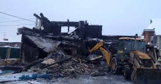 Демонтаж сгоревших зданий в Вязьме | Сварной-Взь - снос после пожара от 1018 рублей