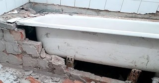 Демонтаж ванной комнаты в Вязьме - стоимость работ от 815 руб. | Сварной-Взь